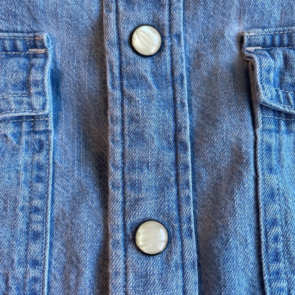 Collared Jean Jacket - Picture 2 of 8